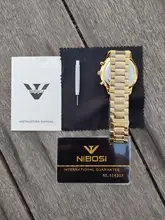 Dress Watch Military Quartz Top-Brand Famous Casual Mens Fashion NIBOSI Luxury Relogio