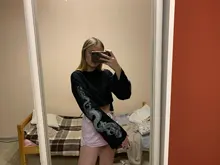 Sweatshirts Harajuku Crop Print Dark-Dragon Goth Vintage Fall Flare-Sleeve Pathchwork