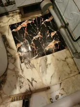 Marble Wallpaper Stick Desktop-Stickers Home-Decor-Film Self-Adhesive Kitchen Cabinets