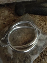 DOTEFFIL 925 esterlina marco para fotos de plata colgante, collar de 18/20/22/24 pulgadas cadena de la serpiente para mujer encanto de joyería de moda de la boda