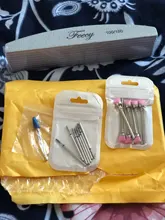 7 unids/set diamante cortadores para manicura uñas taladro mm broca para fresa para pedicura máquina quitar Gel accesorios de uñas herramientas