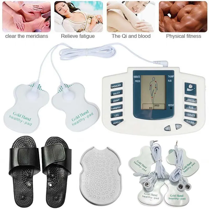Gesunde Pflege Volle Körper Zehn Akupunktur Elektrische Therapie Massager Meridian Physiotherapie Massage Gerät Massager Maschine Gesunde Pflege Volle Körper Zehn Akupunktur Elektrische Therapie Massager Meridian Physiotherapie Massage Gerät Massager Maschine