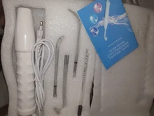 Máquina Facial de alta frecuencia, electrodo de punto, tubo de vidrio, electroterapia, dispositivo de belleza, removedor de acné, estiramiento Facial para el cuidado de la piel