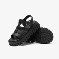 BeauToday Platform Sandals Women Open Toe Slingback Ankle Buckle Strap Genuine Leather Casual Outdoor Summer Female Shoes 38201 - Image 4