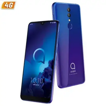 

Smartphone móvil alcatel 3 2019 gradient blue - 5.9'/14.9cm - oc snapdragon 439 - 4gb ram - 64gb - cam (13+5)+8mpx - 4g - dual