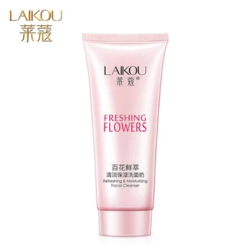 

LAIKOU Refreshing Natural Facial Cleanser Skin Care Whitening Oil Control Shrink Pores Acne Treatment Gentle Skin Cleanser 100g