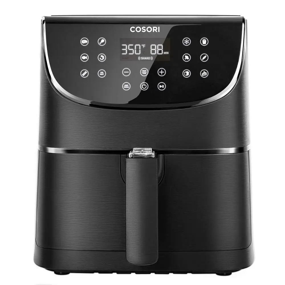 

CP158-AF (100 Recipes), 5.8 Quart, 1700 Watt Electric Hot Air Fryers Oven & Oilless Cooker for Roasting, LED Digital Touchscreen