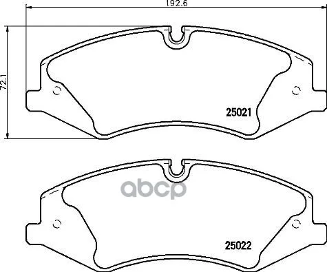 Колодки Тормозные Brembo арт. P44024