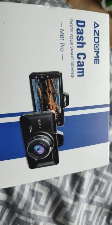 Отзыв о товаре Новейший видеорегистратор AZDOME M01 Pro FHD 1080P, 3-дюймовый видеорегистратор для вождения автомобиля, ночное видение, монитор для парковки, g-сенсор... от пользователя A***d