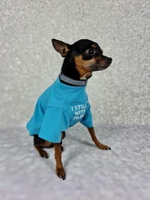 Letras de moda impreso Bulldog francés Camisa de algodón elástico ropa de perro mascota para Yorkshire Chihuahua verano bombero esposa camiseta bombero novia fuego emblema bombero Don bombero Cruz de traje