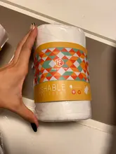 Happyflute-100% biodegradables y de pañales desechables, forros de tela, 1 rollo, Envío Gratis