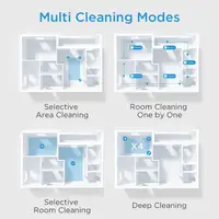 Midea M7 PRO odkurzacz Robot 4000Pa ssania 5200mAh wibracyjne mopem inteligentna robota kontrola aplikacji inteligentne urządzenie domowe 6