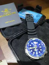 Mechanical Watches Ceramic Bezel Tuna Addies Dive NH35 300m Automatic-Steel Mens Stainless