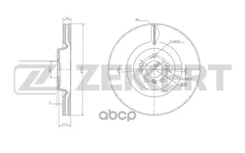 

TORM disc. Before. MB GL-Class (x164) 06-ml (W164) 07-r-class (251) 07-zekkert art. bs-5955