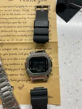 Correa de acero inoxidable 316L para reloj de GW-M5610, accesorios para Casio GW-B5600, correa de metal, G-SHOCK, DW5600