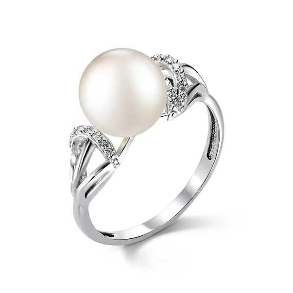 Серебряное кольцо с жемчугом арт. 27412S1 |