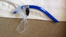 Tubo de respiración de buceo para principiantes, Snorkel de Silicona seca, accesorio de buceo, 2020