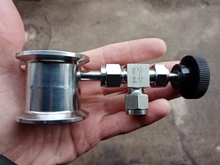 Flow-Control Needle-Valve Right-Angle-Needle Adjustable 3/8inch Hard-Tube Off-Crane 12mm