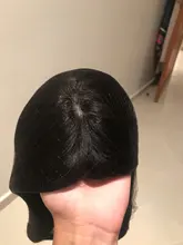 El mejor peluquín virgen hecho a medida, tupé de pelo humano virgen con 5 Clips en el pelo, peluca de cabello Natural virgen, cuero cabelludo, 15x16cm