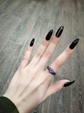 Punk cráneo gótico Retro estilo anillos para Mujeres Hombres de Halloween joyas mujer anillo negro adhesión venta al por mayor joyería de moda R523