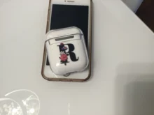 Black Letter Phone Case For Airpods 2/1 Cute Cover For Airpod Earphone Capa For Air Pod