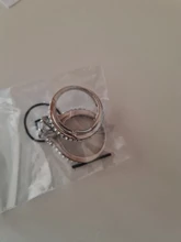 2 unids/set de cristal de lujo Zircon anillos de boda para las mujeres encanto Color plateado brillante anillos de compromiso conjunto de joyas accesorios regalos