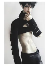  Cool Hole Turtleneck Short Shirt for BJD 1/6 ,1/4 1/3,SD17,Uncle Doll Clothes Custom CMB65 