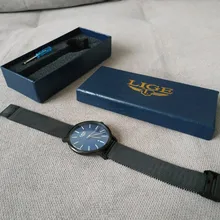 LIGE-Reloj de pulsera de acero inoxidable para Mujer, accesorio de lujo, resistente al agua, informal, de cuarzo