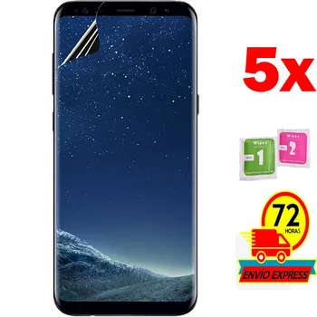 

5x Protector It is Screen Sheet Film for for Samsung GALAXY S8 PLUS (NOT It is TEMPERED GLASS GLASS)