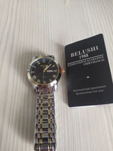 BELUSHI-reloj de cuarzo deportivo para hombre, cronógrafo luminoso de lujo, de acero inoxidable, con fecha, resistente al agua