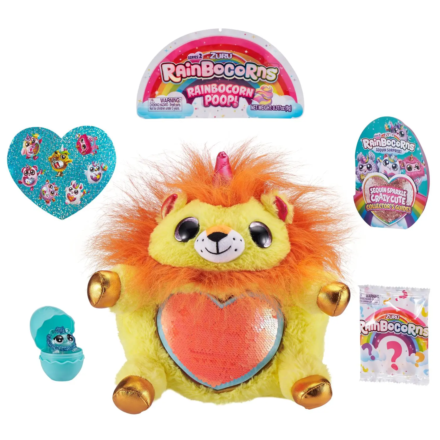 rainbocorns sequin surprise asda