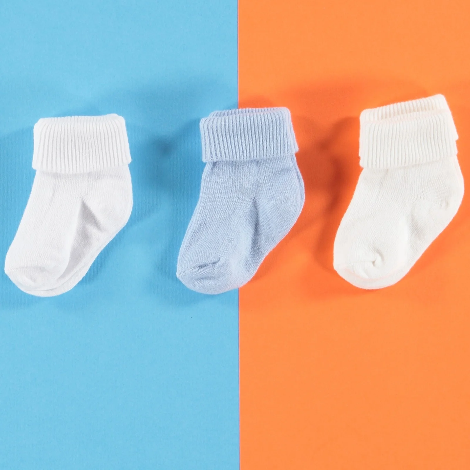 

ebebek HelloBaby Baby Socks, Blue, 9 Months - 18 pcs