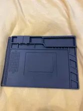 Silicone-Pad Desk Phone Computer-Repair-Mat Soldering-Station-Iron Heat-Insulation Magnetic