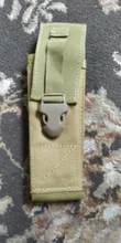 Molle-bolsa táctica de nailon para linterna, mochila militar del ejército Molle, accesorio para cinturón, para acampar al aire libre, herramientas de caza