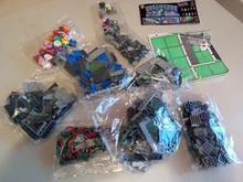 Entre juego nosotros espacio guerras alienígenas modelo bloques de construcción Mini muñecas anime figuras de acción de bloques Idear niños creativos juguetes de bricolaje