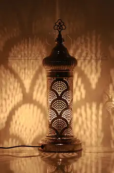 

unique turkish table lamp, moroccan vintage decorative handmade bedside light,turkish lamp