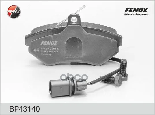 Колодка Тормозная Дисковая Fenox Bp43140 FENOX арт. BP43140