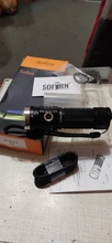 LED Flashlight Power-Indicator Powerful Sofirn SP33V3.0 Usb Rechargeable Cree Xhp50.2