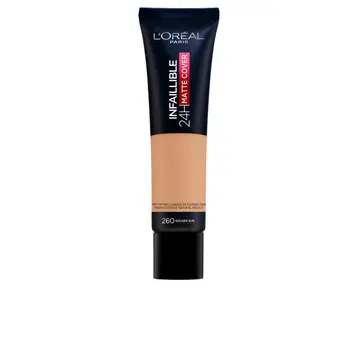 

Infaillible 24h matte cover foundation 260 golden sun