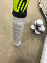 Soporte de empuñadura para raqueta, agarre antideslizante para instrumento de tenis, absorbe el sudor, sensación suave y pegajosa, seca, 10 unidades