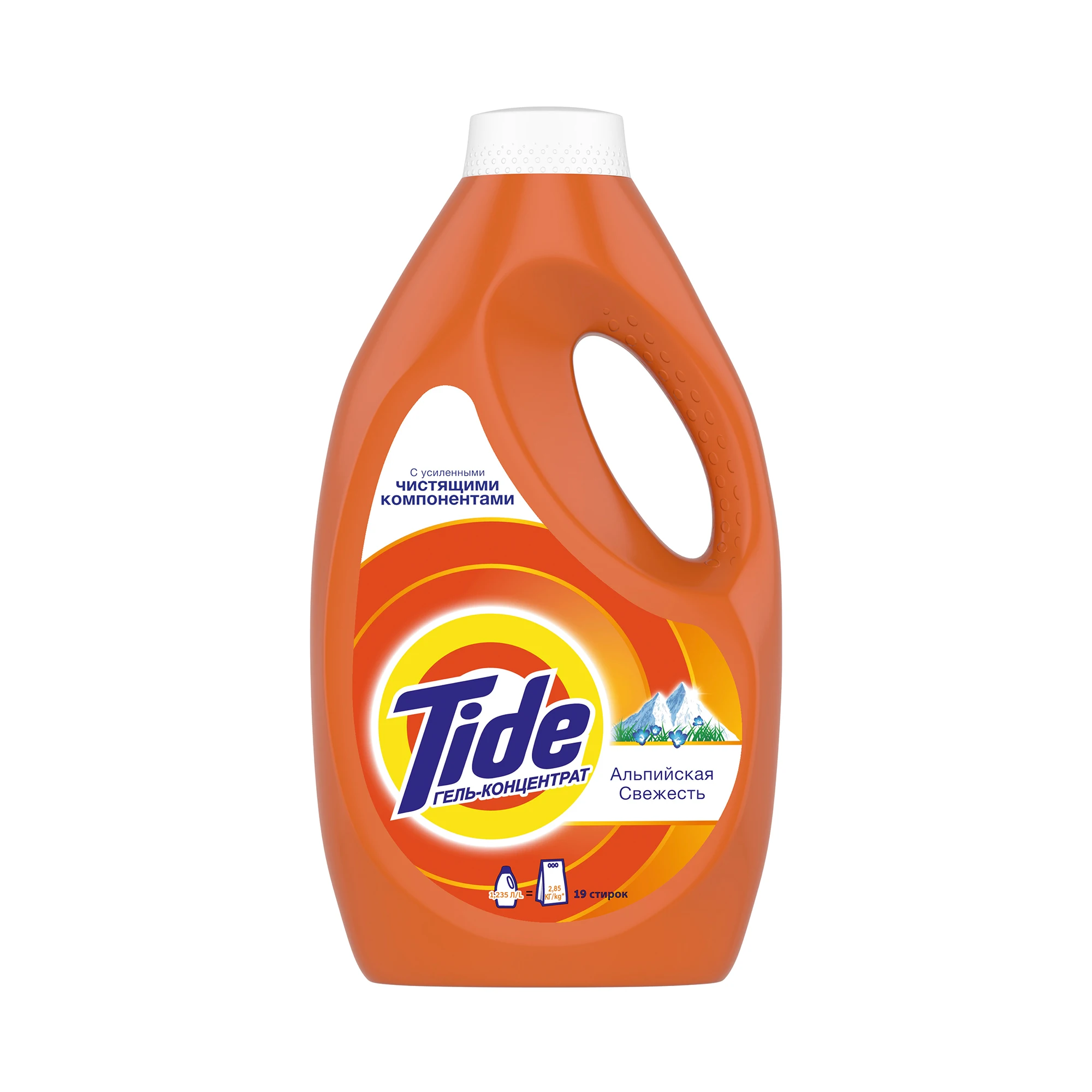 Гель для стирки Tide Альпийская свежесть 19 стирок 1,235 л