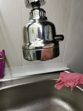 Rotating-Nozzle Faucet Diffuser Splash Kitchen-Aerator Pressurized Tap Mixer for 3-modes/Pressurized/Splash/..