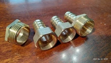 Conector de Pagoda 6 8 10 12 14mm espiga para manguera conector de cola de 1/8, 1/4, 3/8, 1/2 pulgadas de hilo (PT) Conector de tuberías de latón