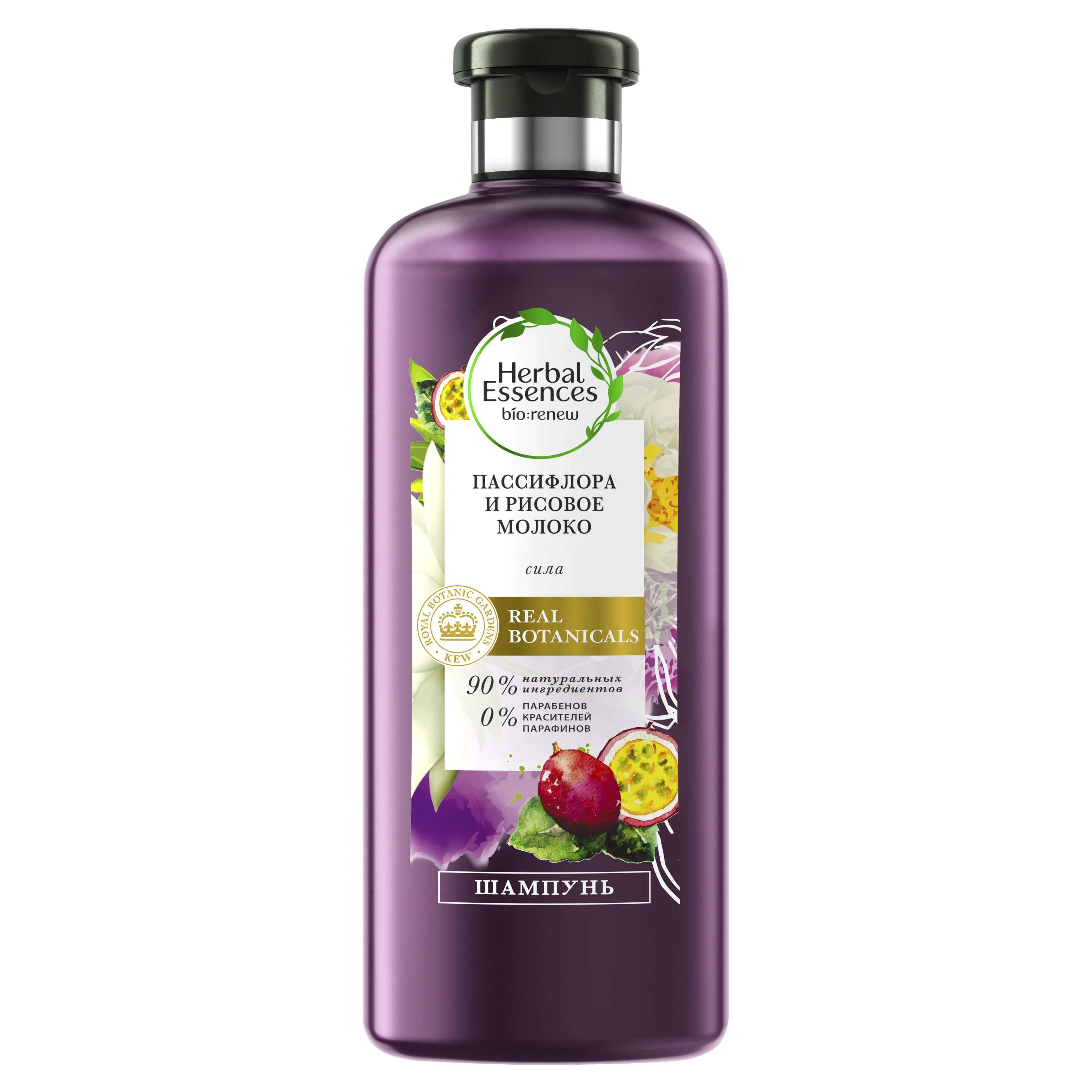 HERBAL ESSENCES Шампунь Пассифлора и Рисовое молоко 400мл