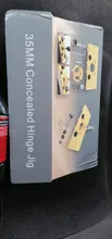 WORKBRO-kit de bisagra oculta, herramientas de carpintería, marco adecuado para el rostro, armario, bisagras de puerta, instalación, 35mm