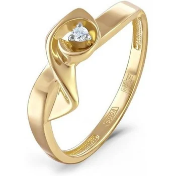 

Kabarovsky ring with 1 yellow gold diamond