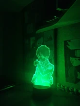 Table-Lamp Light Cool Ackerman-Figure Night-Light Titan Attack Acrylic Home-Room-Decor