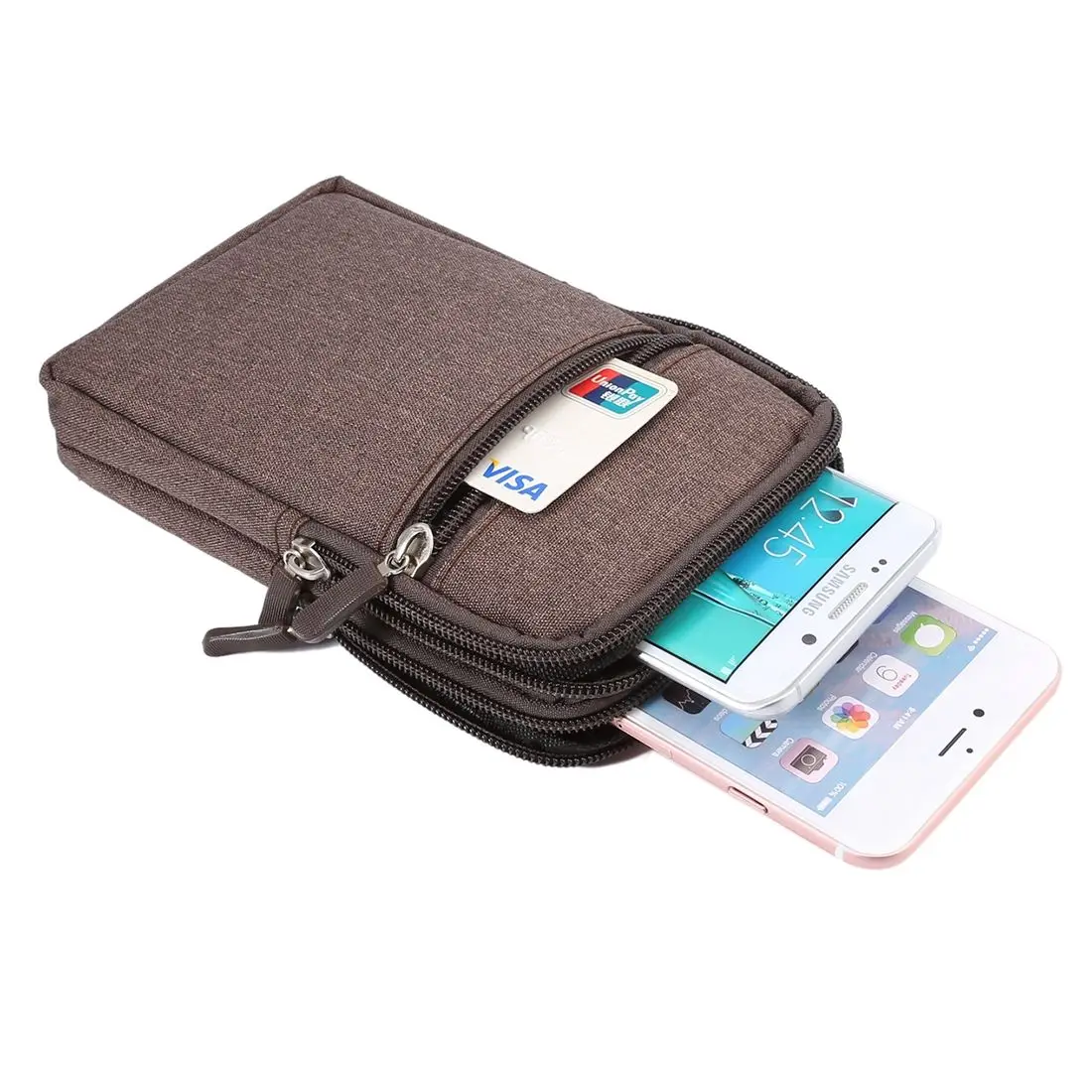 Multi-Purpose Caso Con Vari Scomparti Per Cintura E Moschettone Per X-Tigi V16 (2019)