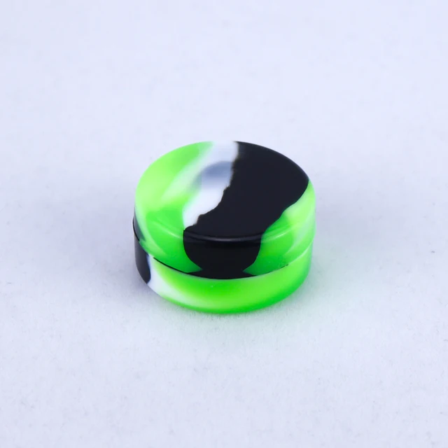 50Db 3Ml Mini Kerek Nem Tapadó Szilikon Konténer Viasz Otthoni Tároló Hordozható, Könnyen Tisztító Biztonságos Anyag - Image 4