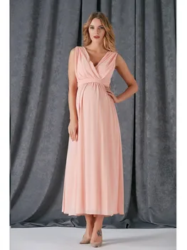 

Double breasted Collar Full Length Evening Gowns Dresses